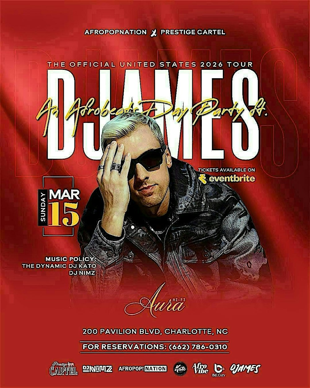 DJames Live in Charlotte – An Afrobeats & Amapiano Day Party