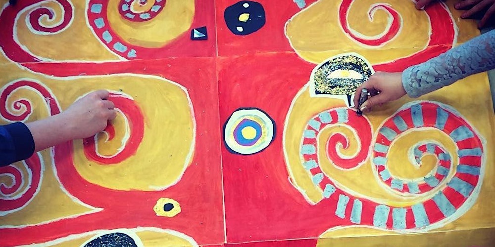 Family Art Session inspired by Klimt