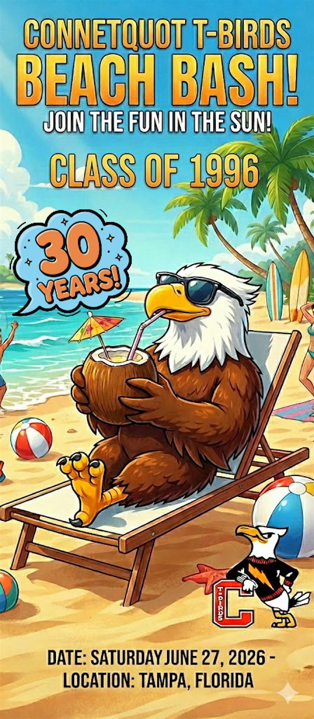 Connetquot High School Class of '96 30 Year 'Reunion in Paradise'