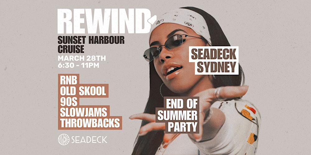 REWIND x SEADECK | SUNSET CRUISE