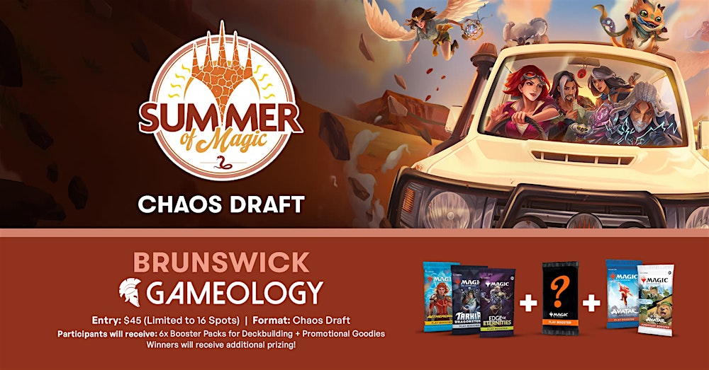 MTG - End of Summer Chaos Sealed - Gameology BRUNSWICK - 07/03/26