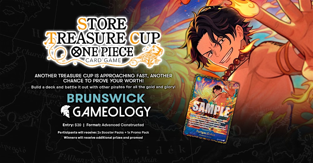 ONE PIECE - Store Treasure Cup 2026 - Gameology BRUNSWICK - 21/03/26