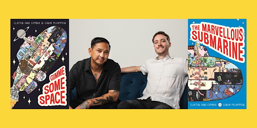 Family Sunday: Workshop with Clayton Zane Comber and Conor McCammon