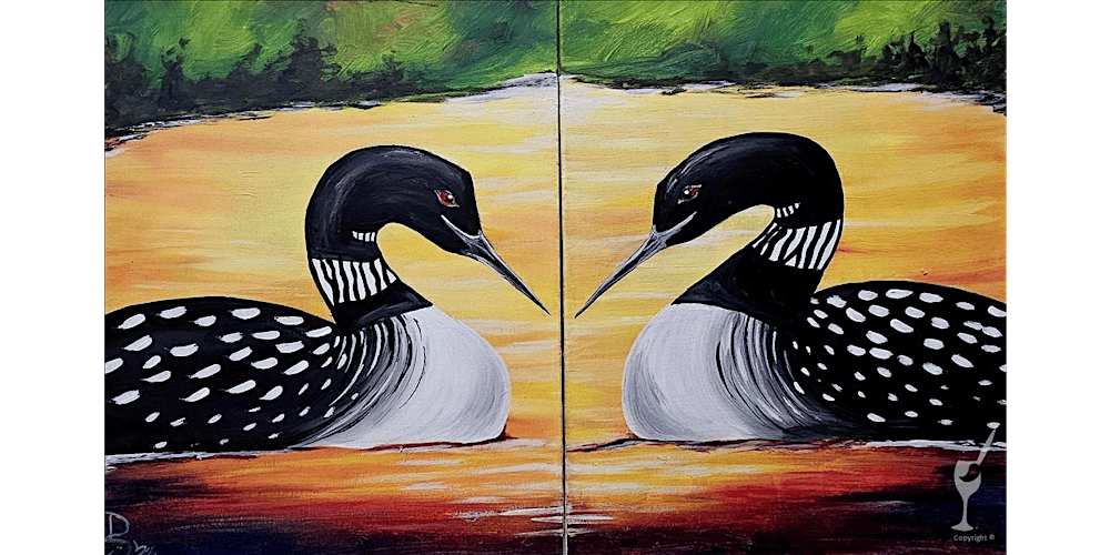 Lakeside Loon - Paint and Sip in San Antonio | Classpop!™