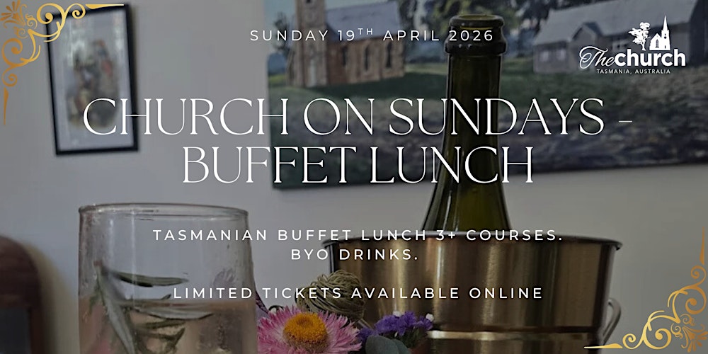 Buffet Lunch in The Church Sunday 19th April
