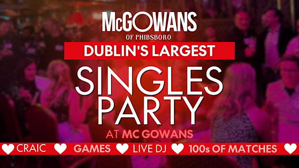 Male Ticket - Mc Gowans Singles Party