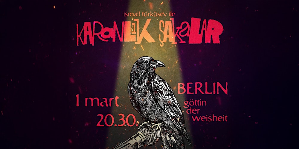 İsmail Türküsev ile Karanlık Şakalar - Türkçe Kara Komedi Gecesi