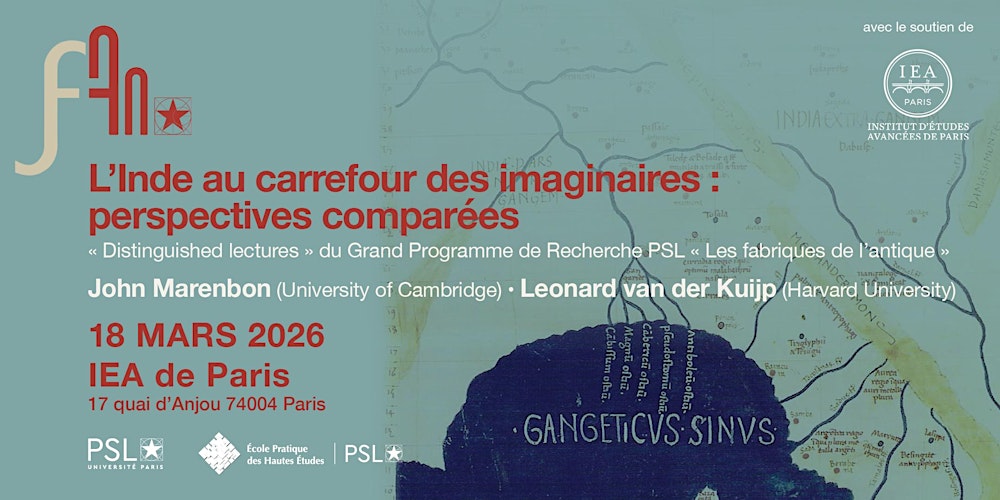 Distinguished Lectures - Fabriques de l'antique (PSL)