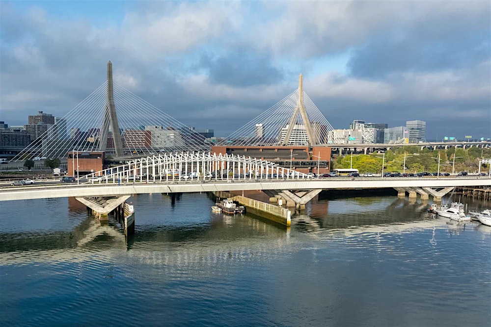 North End to Charlestown with Special Guest  Architect and Bridge Designer