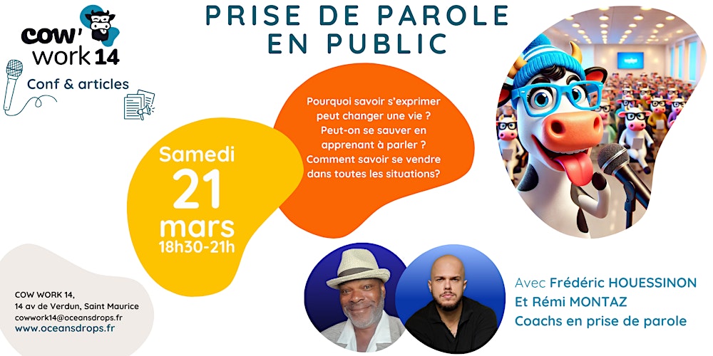 CW14 Conférences: Prise de parole en Public !