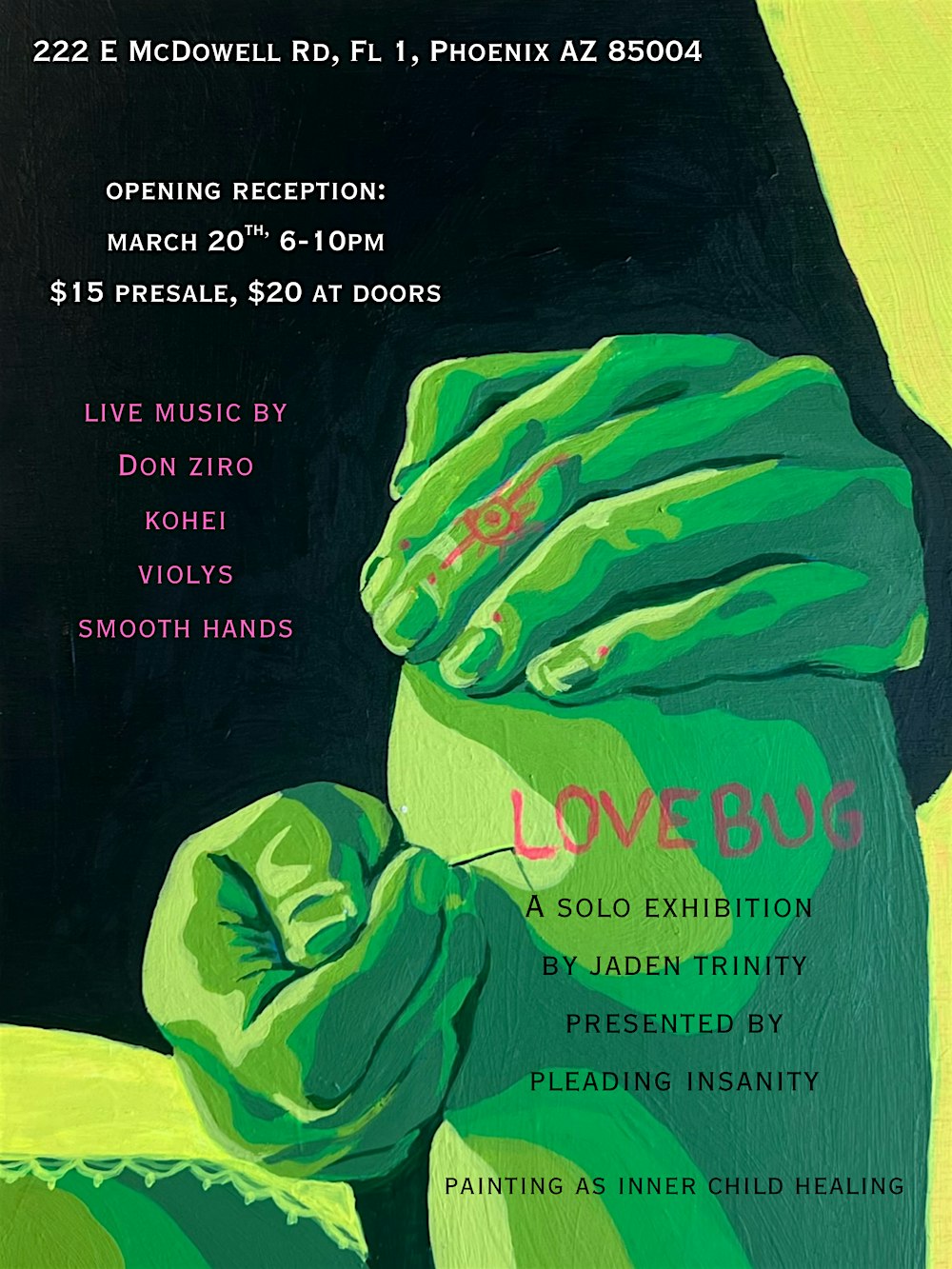 Love Bug - A Solo Exhibition by Jaden Trinity