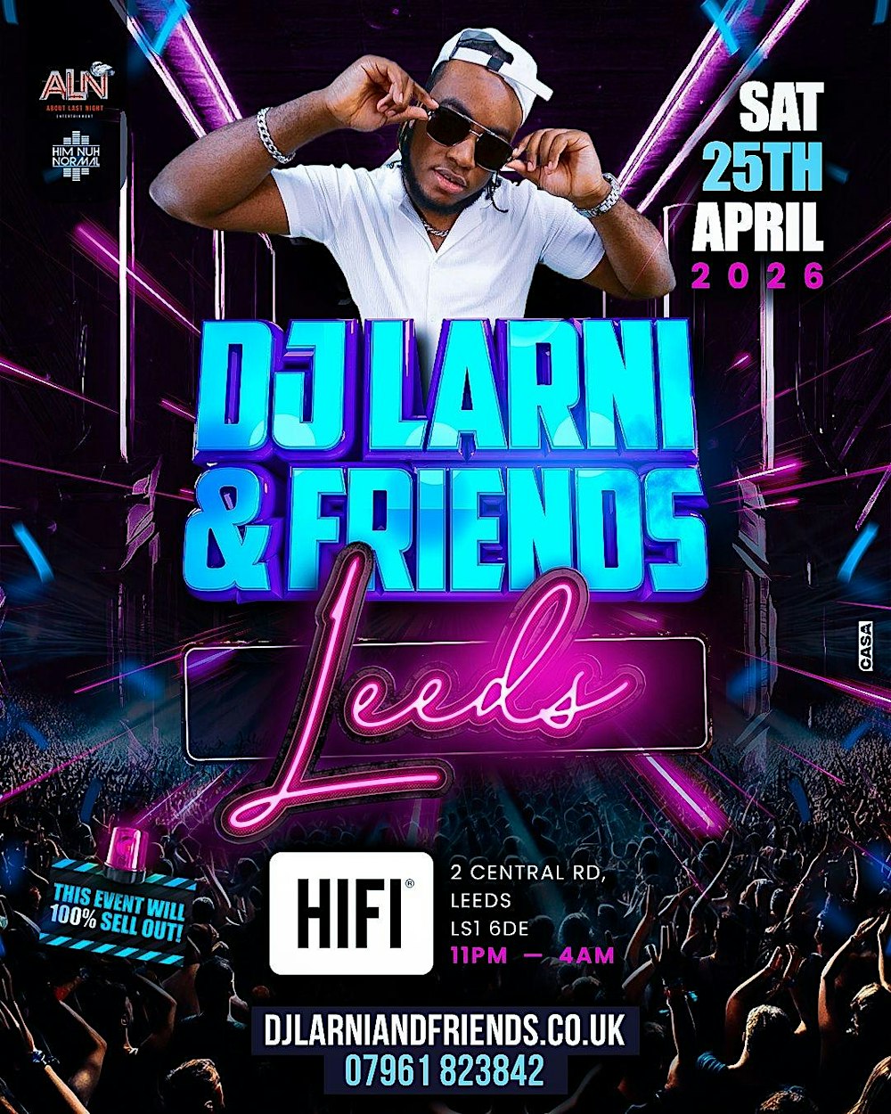 DJ LARNI & FRIENDS LEEDS DEBUT