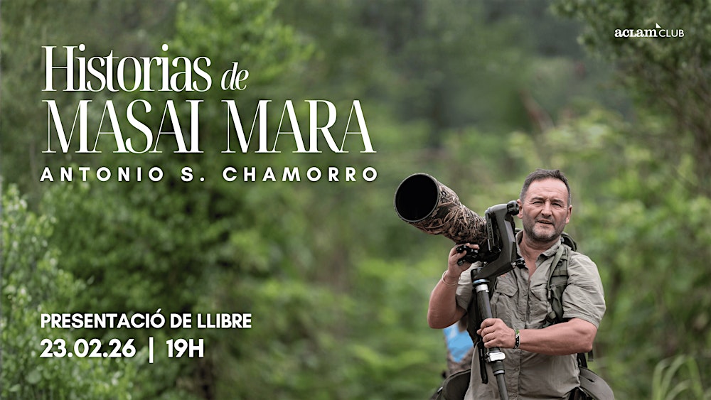 Historias de Masai Mara · Presentació del llibre amb Antonio S. Chamorro