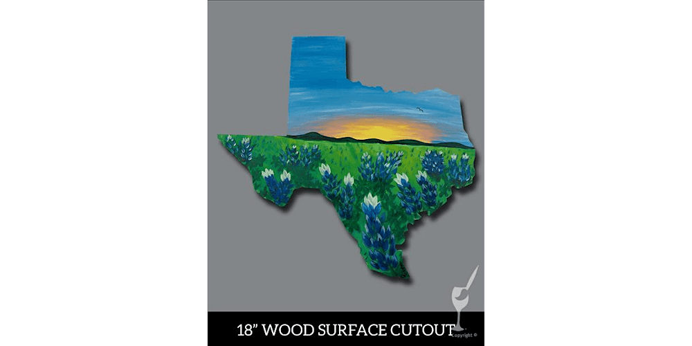Texas Spring Decor - Paint and Sip in San Antonio | Classpop!™