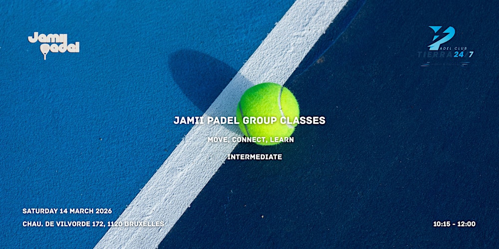 Jamii Padel Group Class - Intermediate - 14/03/2026
