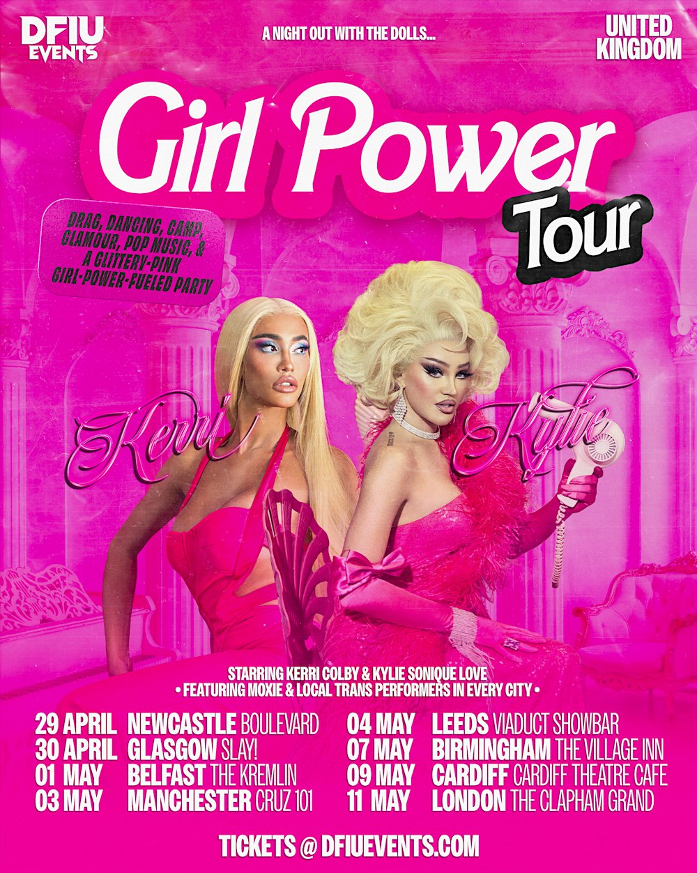 DFIU Events Birmingham Presents: The Girl Power Tour