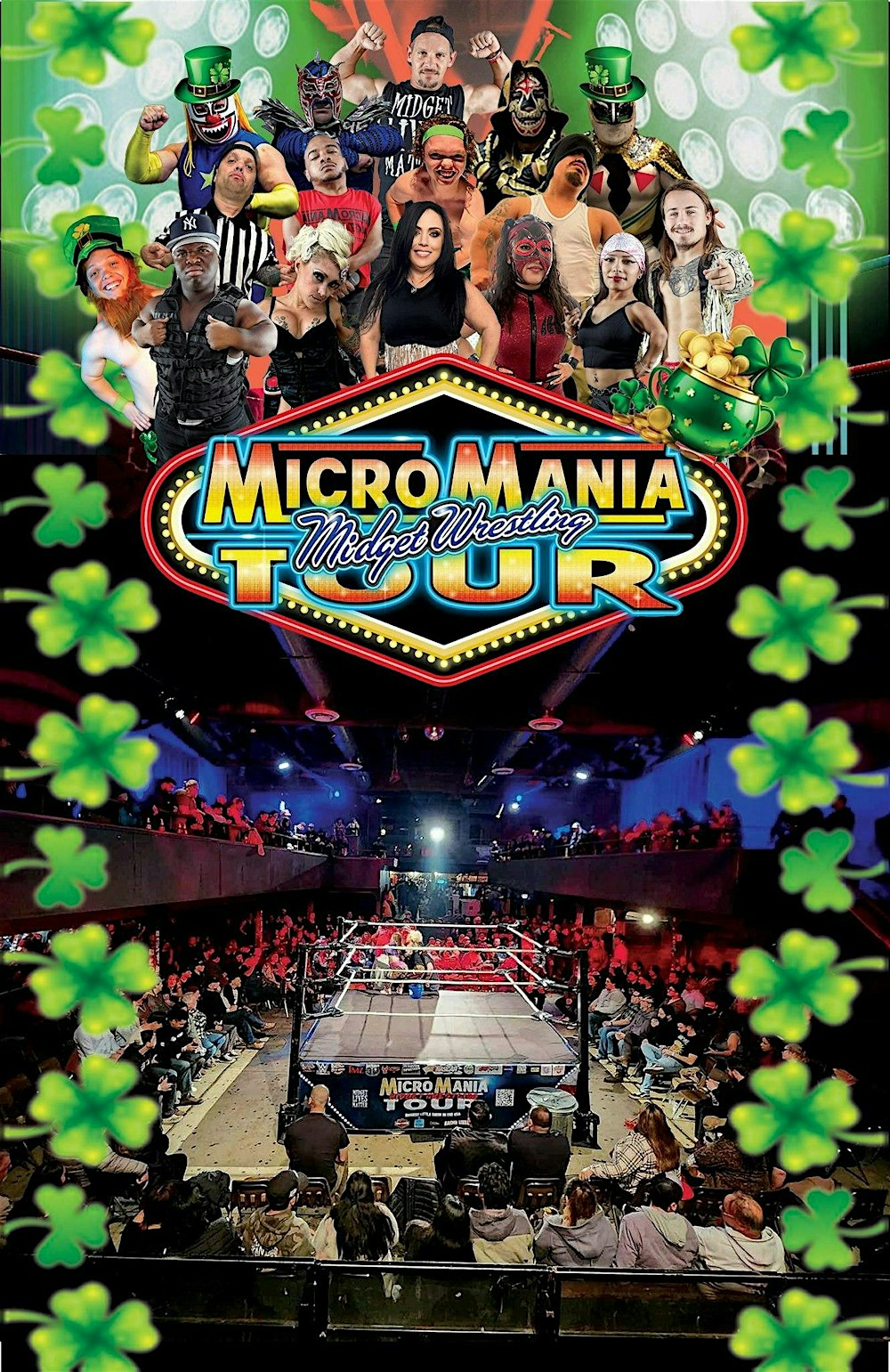 MicroMania Midget Wrestling: Tampa,FL at Showbar Ybor