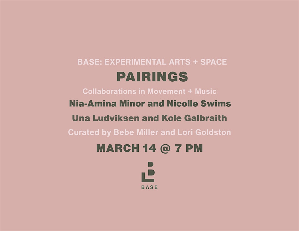 Base Pilot Program Pairings: Collaborations in Movement and Music!