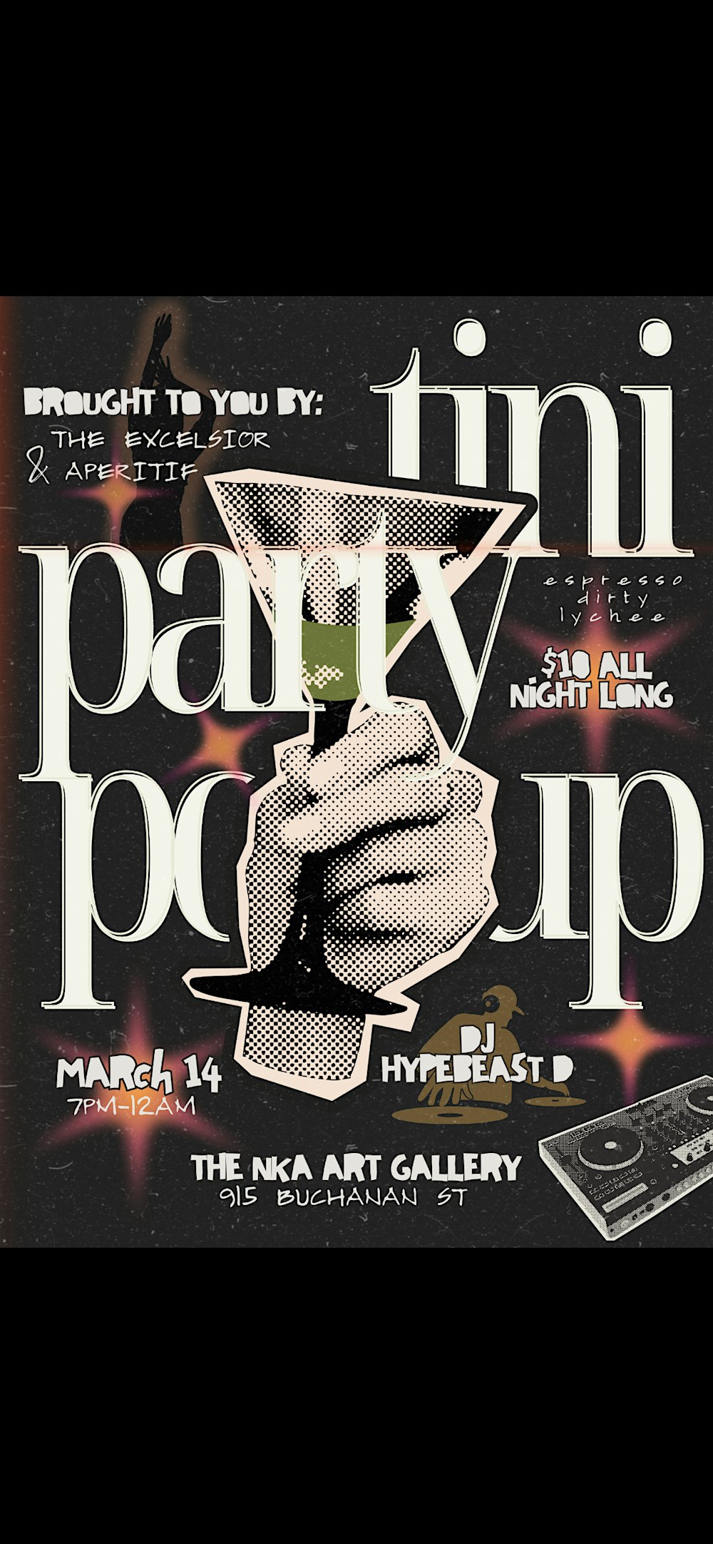 Martini Party Pop Up