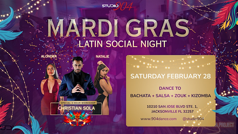 Mardi Gras Workshop & Social