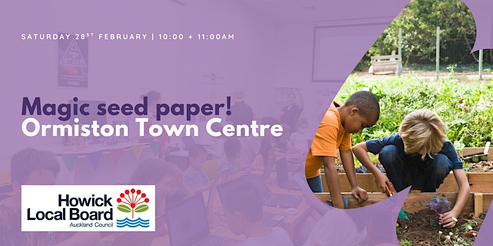 Brain Play Ormiston Town Centre Magic Seed Paper