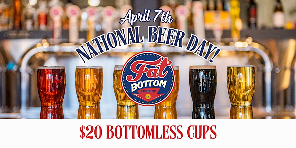 National Beer Day at Fat Bottom Brewing