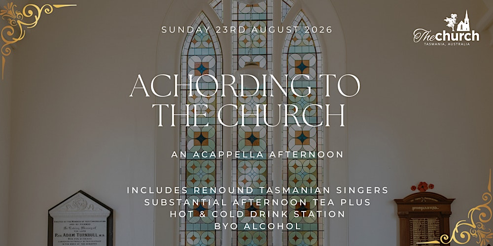 Achording To The Church - An Acappella Afternoon