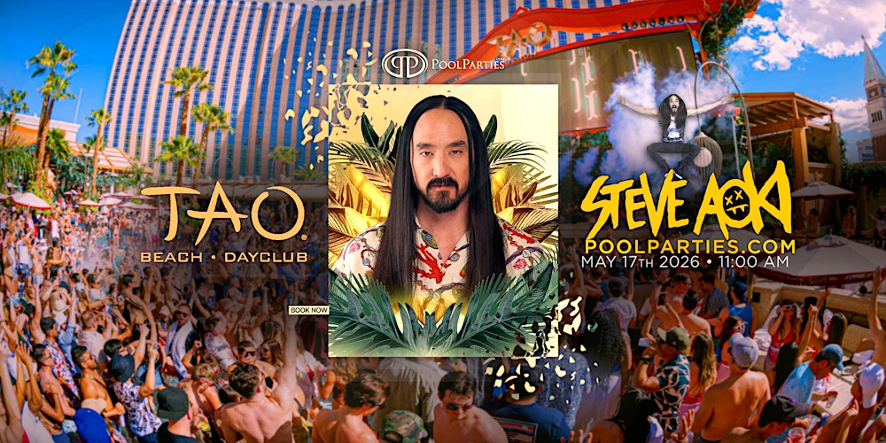 Steve Aoki | EDC Week Pool Party Vegas | TAO Beach