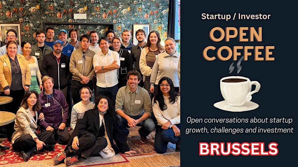 [BRUSSELS] Startup/Investor Open Coffee. Special edition at BeCentral!