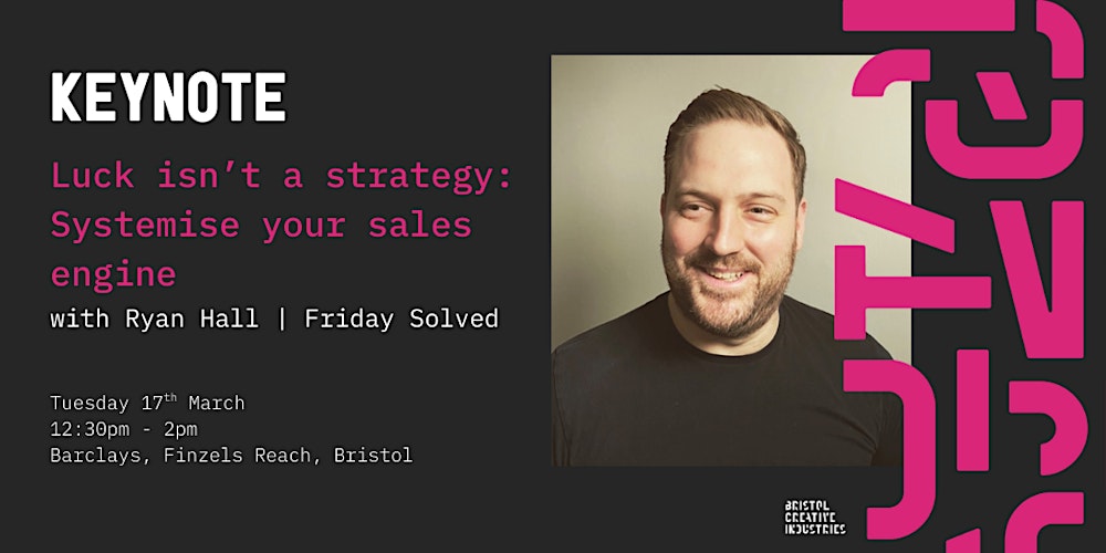 Luck isn’t a strategy: Systemise your sales engine