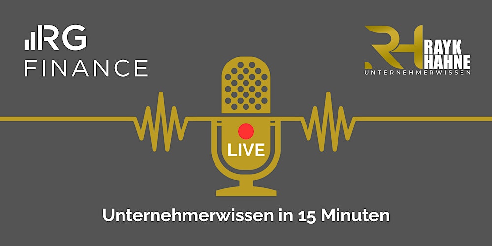 Unternehmerwissen in 15 Minuten LIVE: Unternehmensverkauf