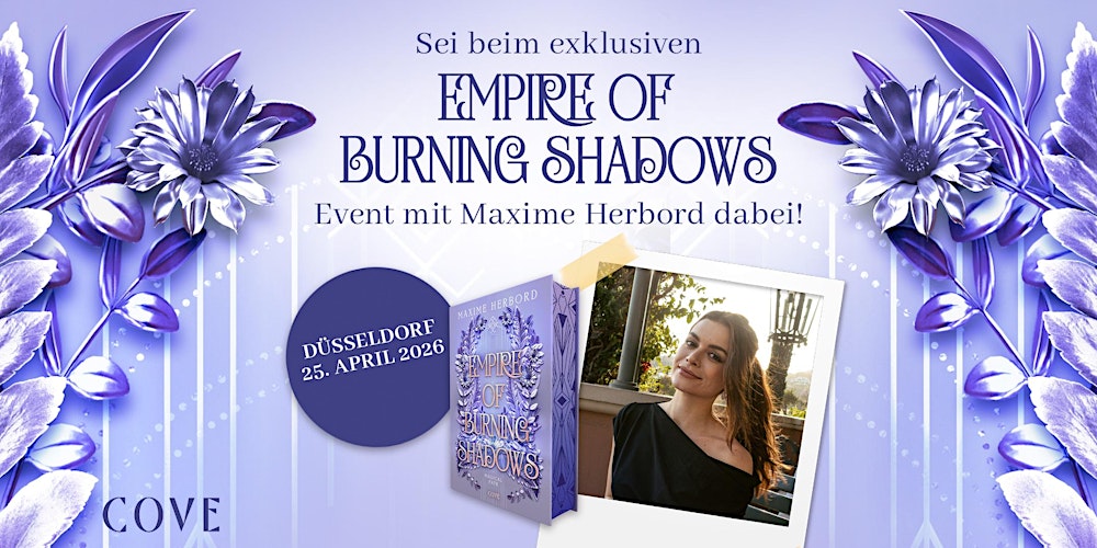 Exklusives Release-Event zu "Empire of Burning Shadows" von Maxime Herbord