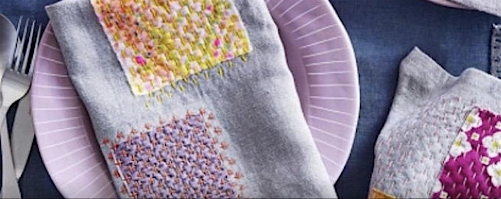 Visible Mending with Sashiko & Embroidery