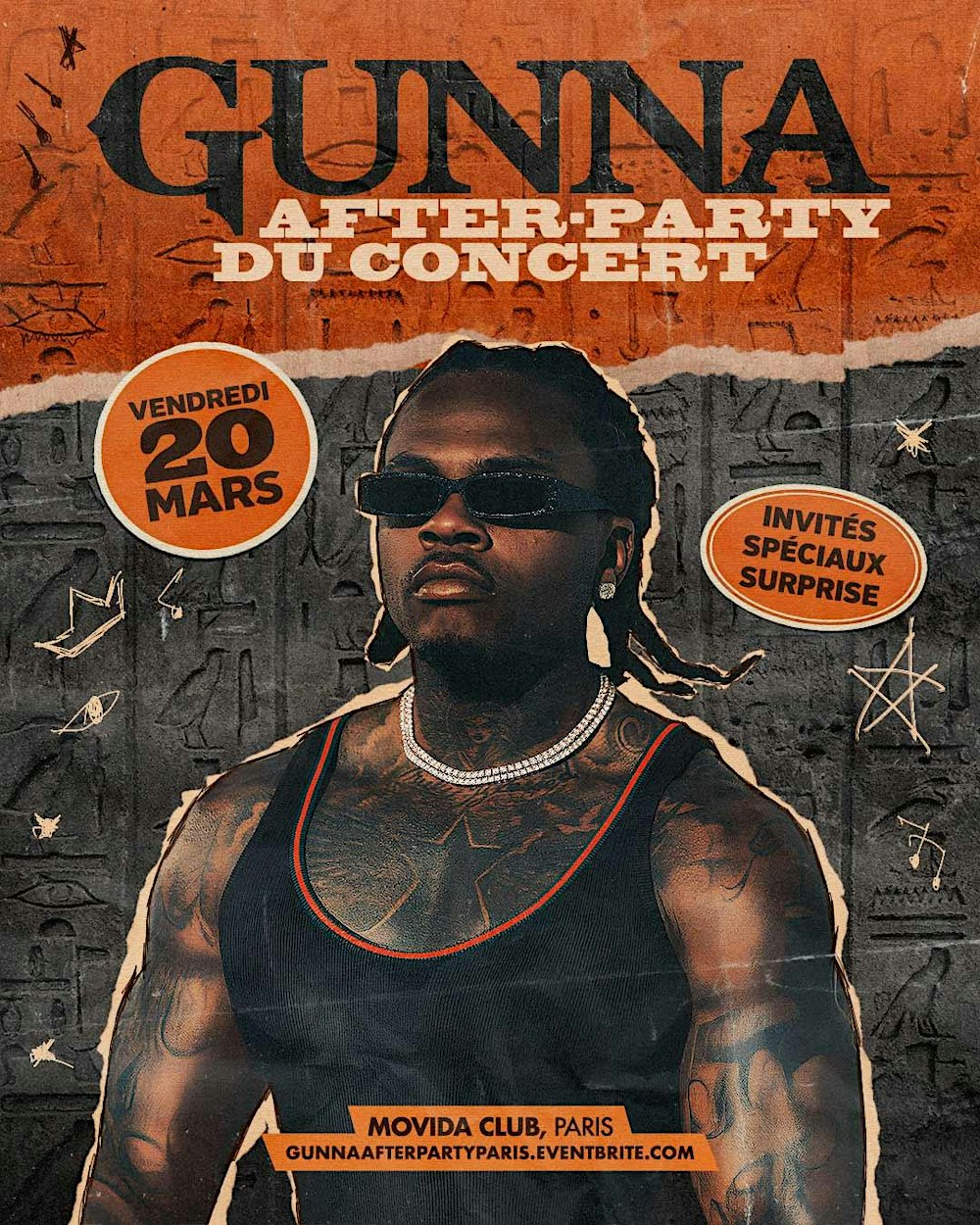 GUNNA AFTER PARTY DU CONCERT - PARIS