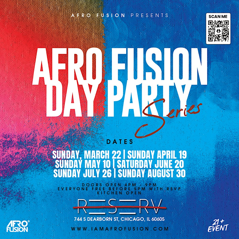 Afro Fusion Rooftop Day Party | Brand New  Venue