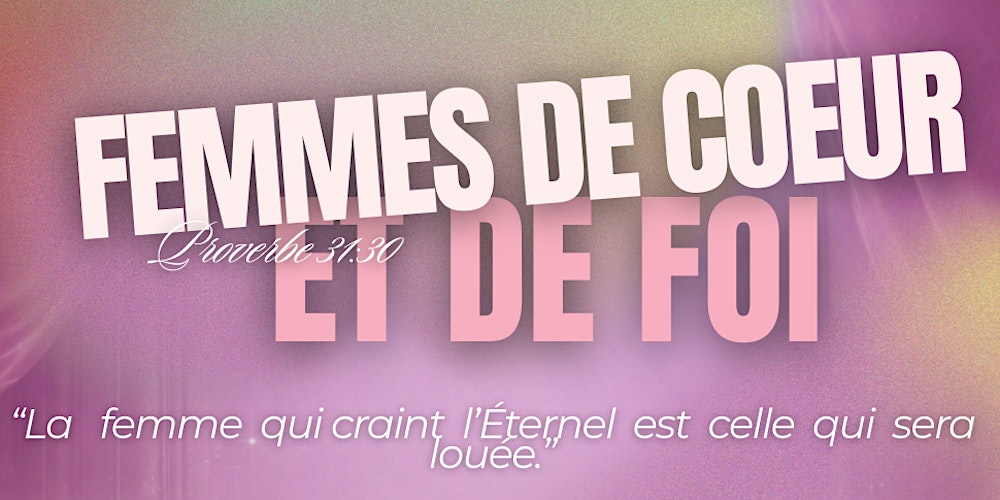 FEMME DE COEUR ET DE FOI