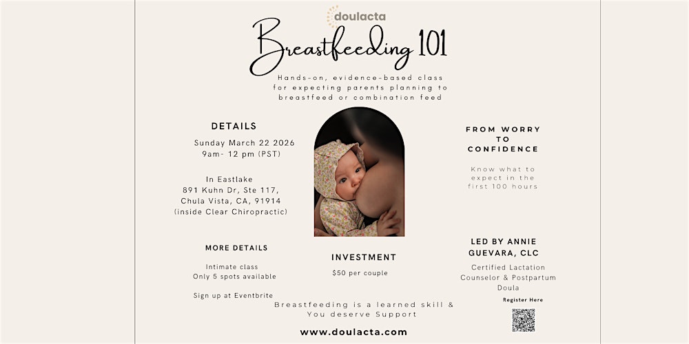 Breastfeeding 101: From Worry to Confidence (for Expecting Parents)