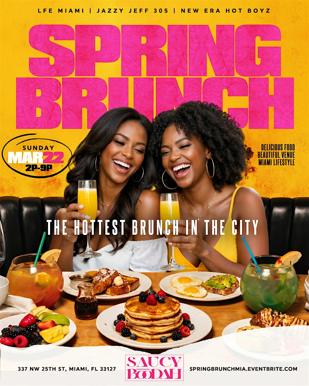 SPRING BRUNCH: THE HOTTEST BRUNCH IN MIAMI