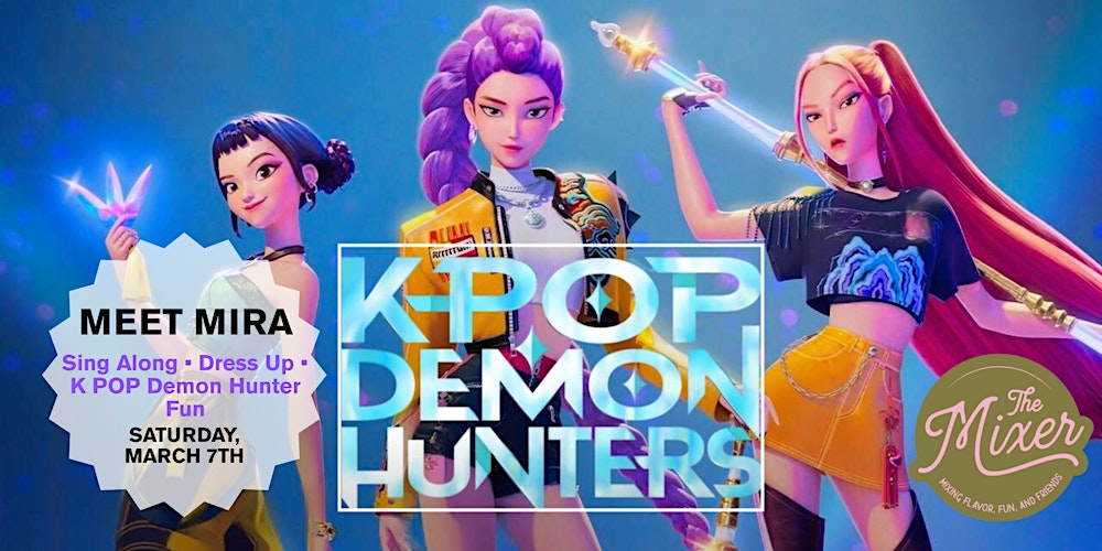 K-Pop Demon Hunters Experience at The Mixer