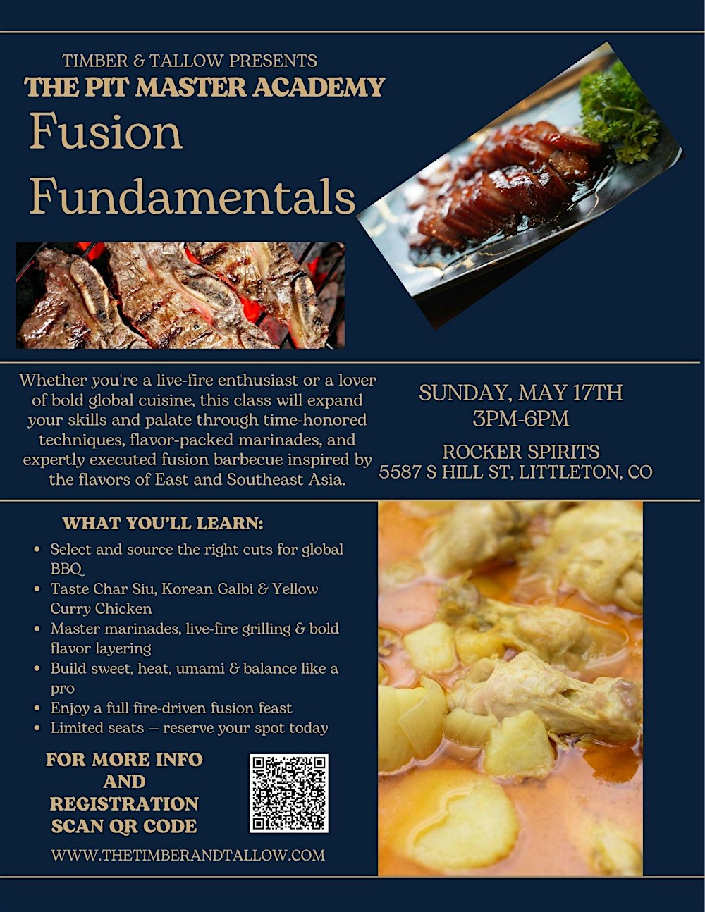 Timber & Tallow The Pit Master Academy: Fusion Fundamentals