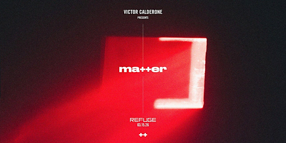 Refuge Sunday Marathon w/ Victor Calderone