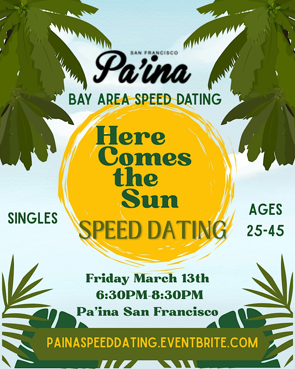 SF Singles Speed Dating | Ages 25-45