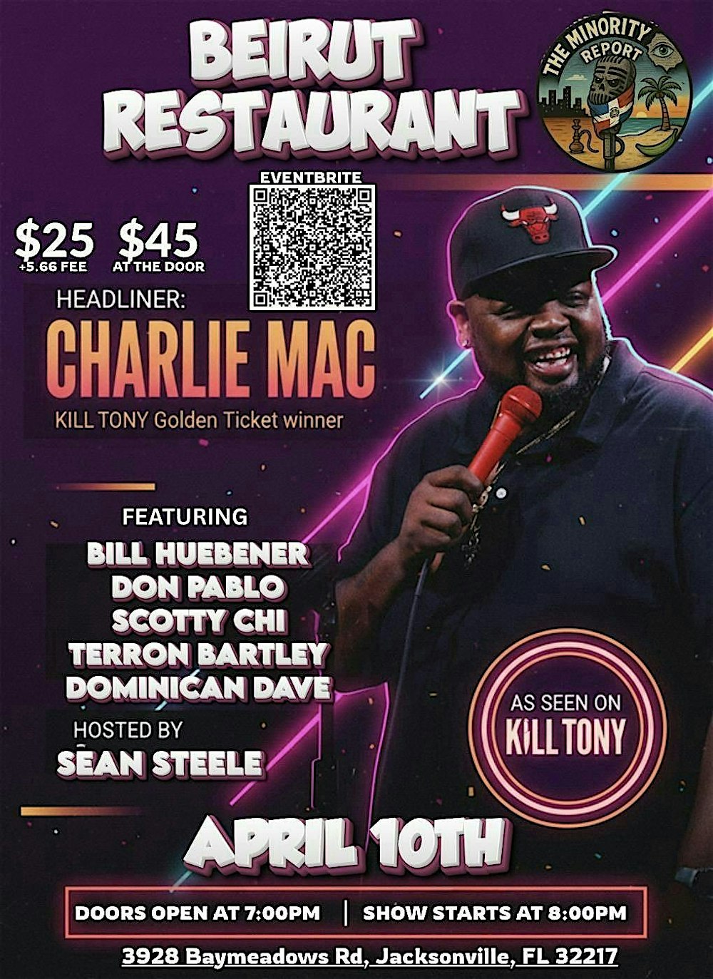 Golden Ticket Comedy Night: Charlie Mac Live at Beirut