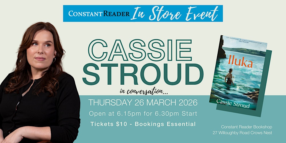 Cassie Stroud at the Constant Reader!