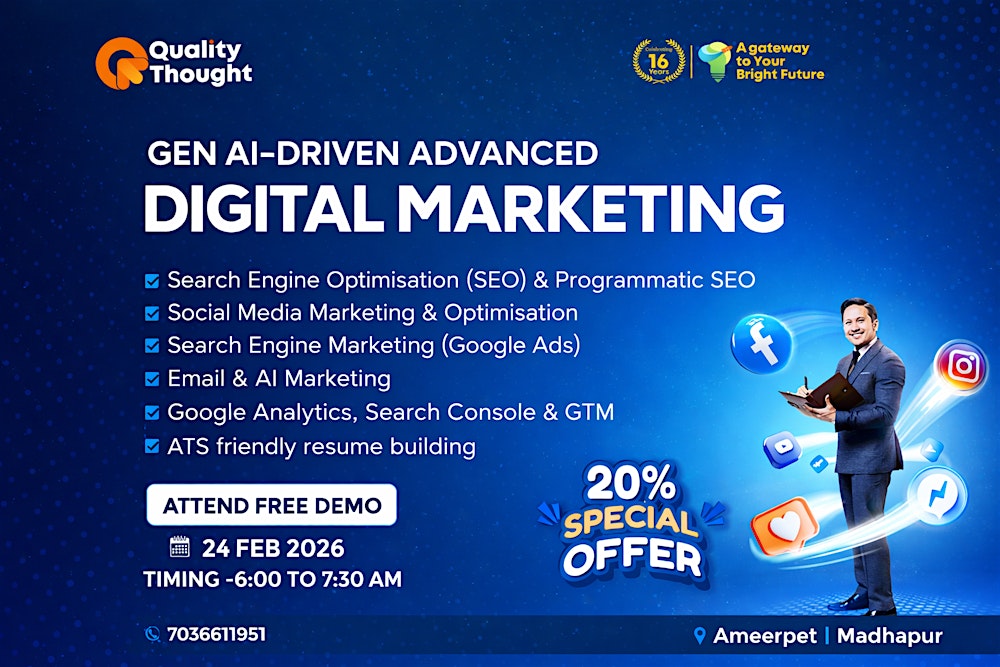 Digital Marketing Course FREE DEMO