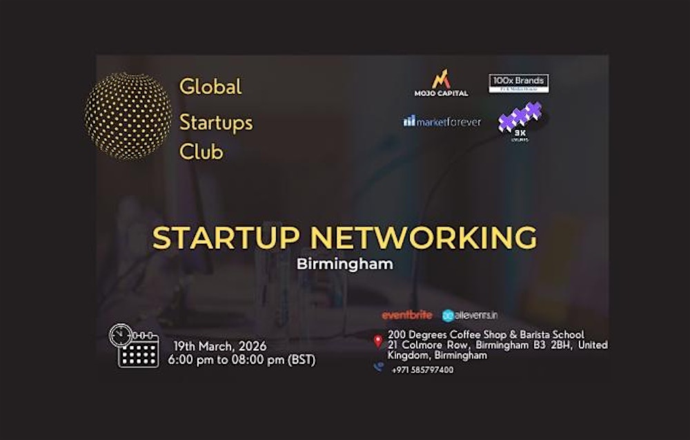 GLOBAL STARTUPS CLUB l STARTUP NETWORKING Birmingham 2026