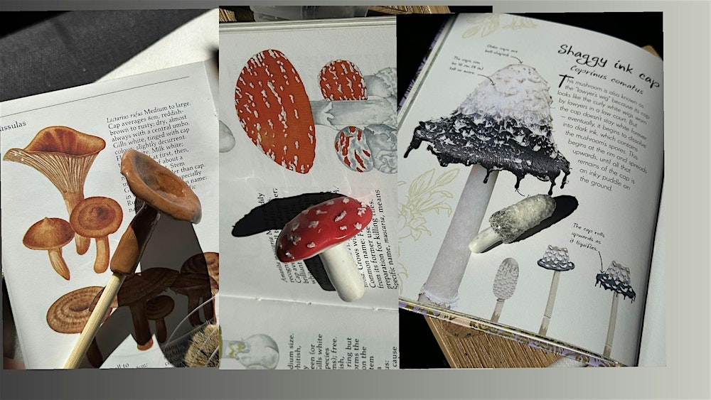 Mini Clay Mushroom Workshop