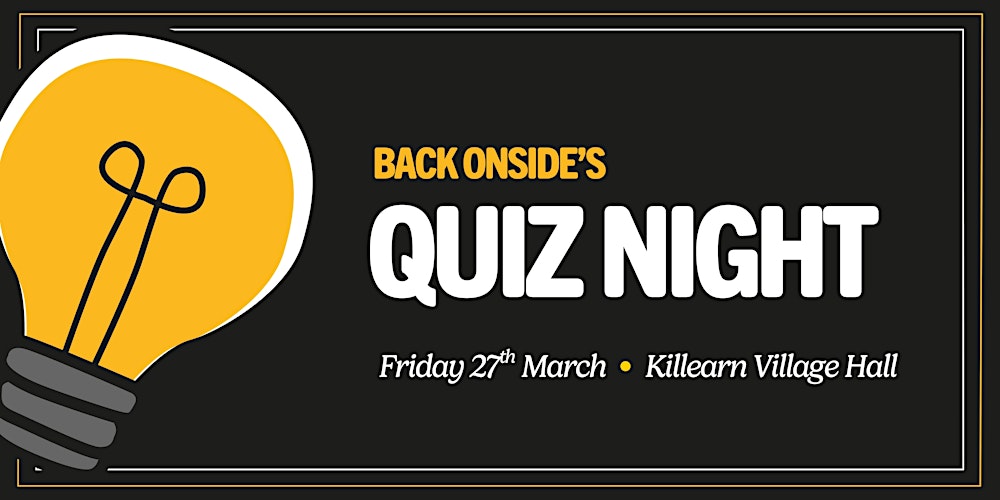Back Onside's Quiz Night