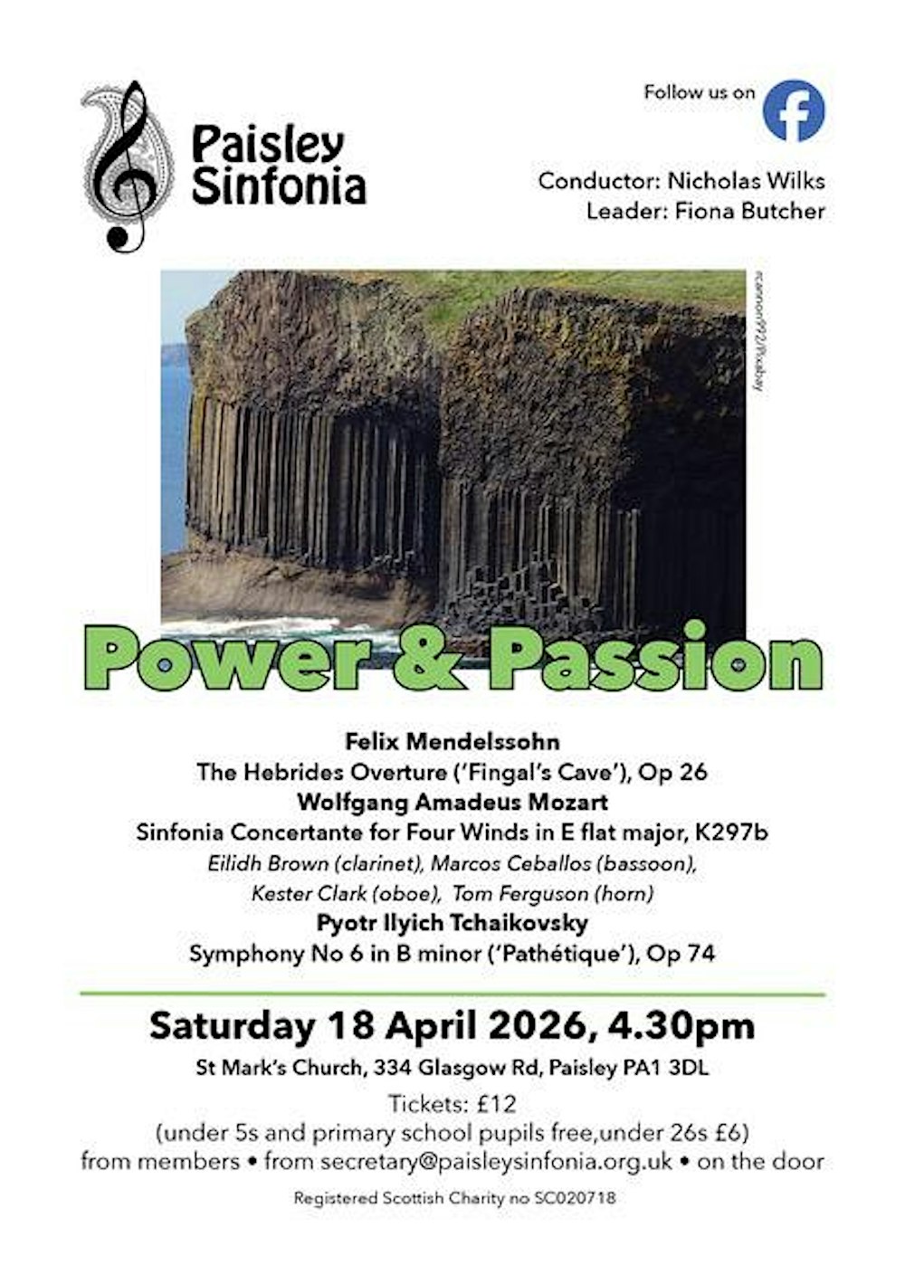 Paisley Sinfonia Spring Concert