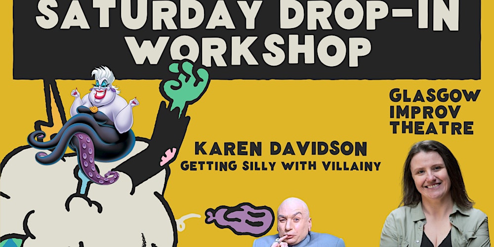Saturday Drop-In Workshop: Getting Silly with Villainy with Karen Davidson